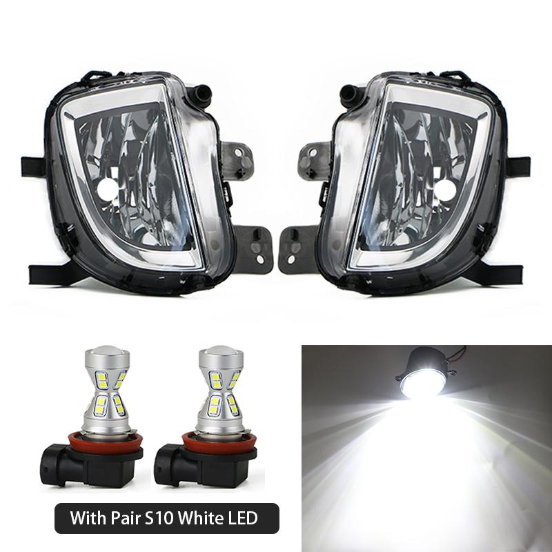 Fog Lamp Assembly For VW Golf 6 A6 MK6 Cabriolet GTI GTD Jetta GLI 2012-2016 Front Bumper Anti Fog Light 5K0941699E 5K0941700E