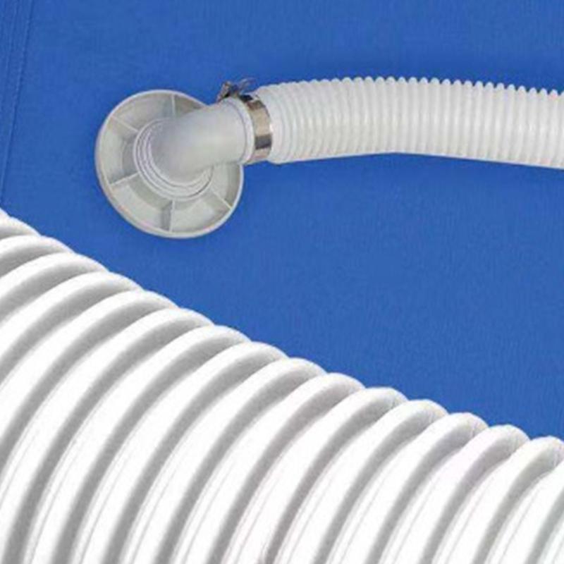 Swimming Pool Hose with Clamps Pump Hose Tubes Replacement 1-1/4In Hose for Pumps 150cm Tube for Above Ground Pool
