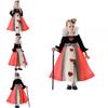 The Red Queen Girls Cosplay Dress With Puffed Skirt For Themed Events