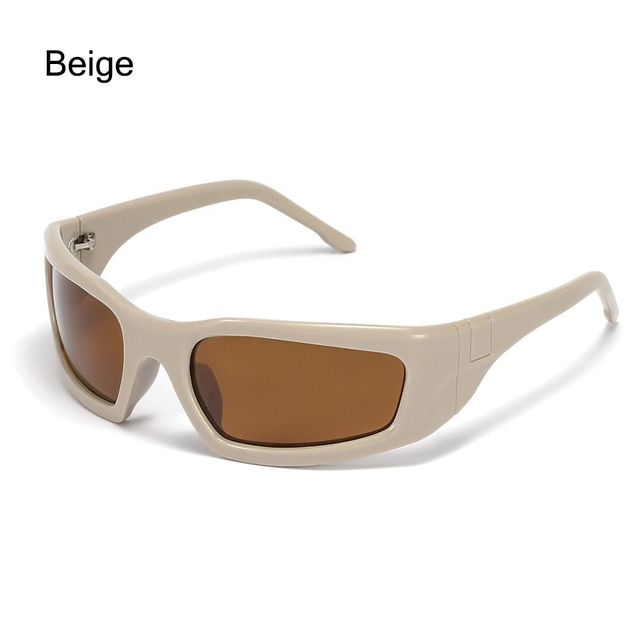 Y2k sport napszemüvegek női négyzet alakú szemüveg férfi punk napszemüveg Uv400 színes árnyalatú nyári divat szemüveg 2023
