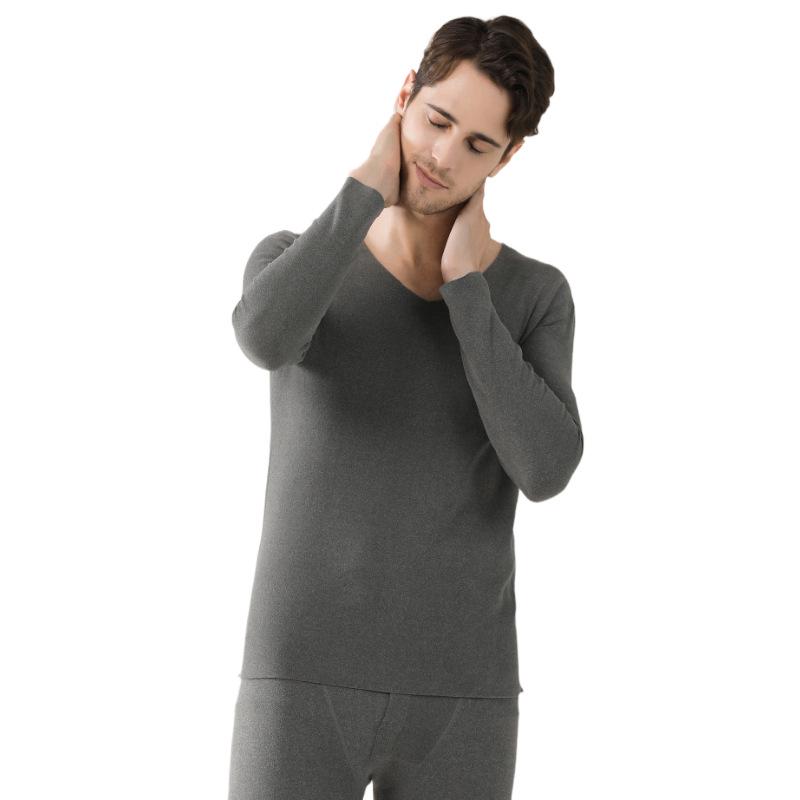 Mulberry Silk Wool Thermal Underwear Set: Velvet-Lined for Men & Women, Perfect for Autumn & Winter