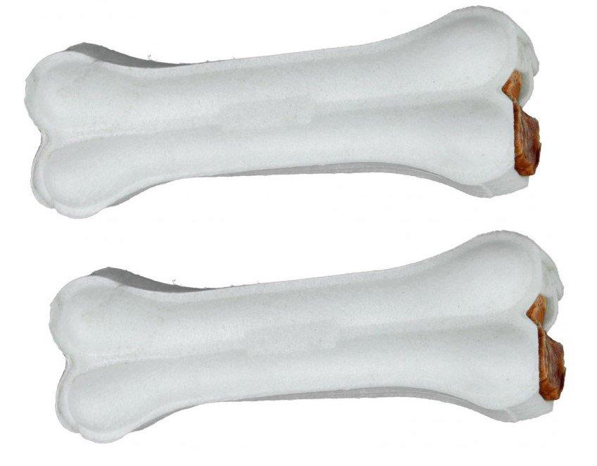 Trixie | Denta Fun | Duck Stuffed Bone 10cm - 70g Pack (2 Pcs.)
