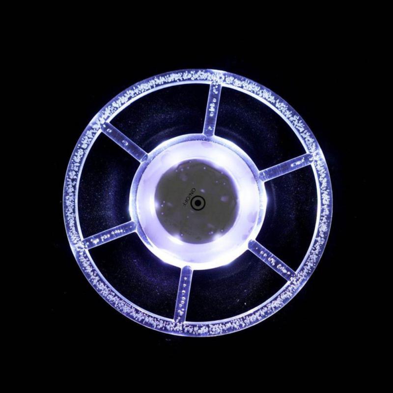 LED Coaster Glowing Decor Stickers Luminous Flashing Light Night Club Bars For Wine Bottle Cup Decor