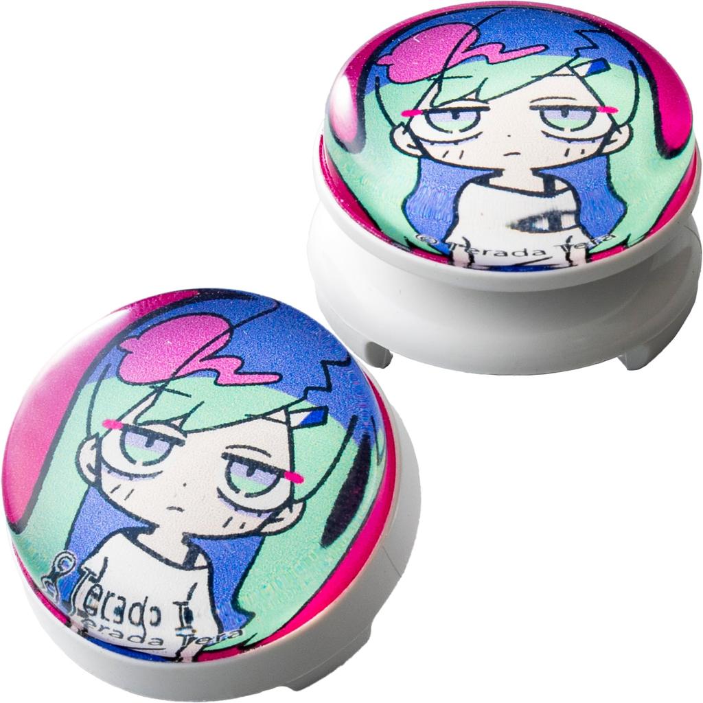 Wizard Room Colorful Freak Terada Tera Collaboration PS4 PS5 Switch Pro Controller Compatible Design (Convex, A)