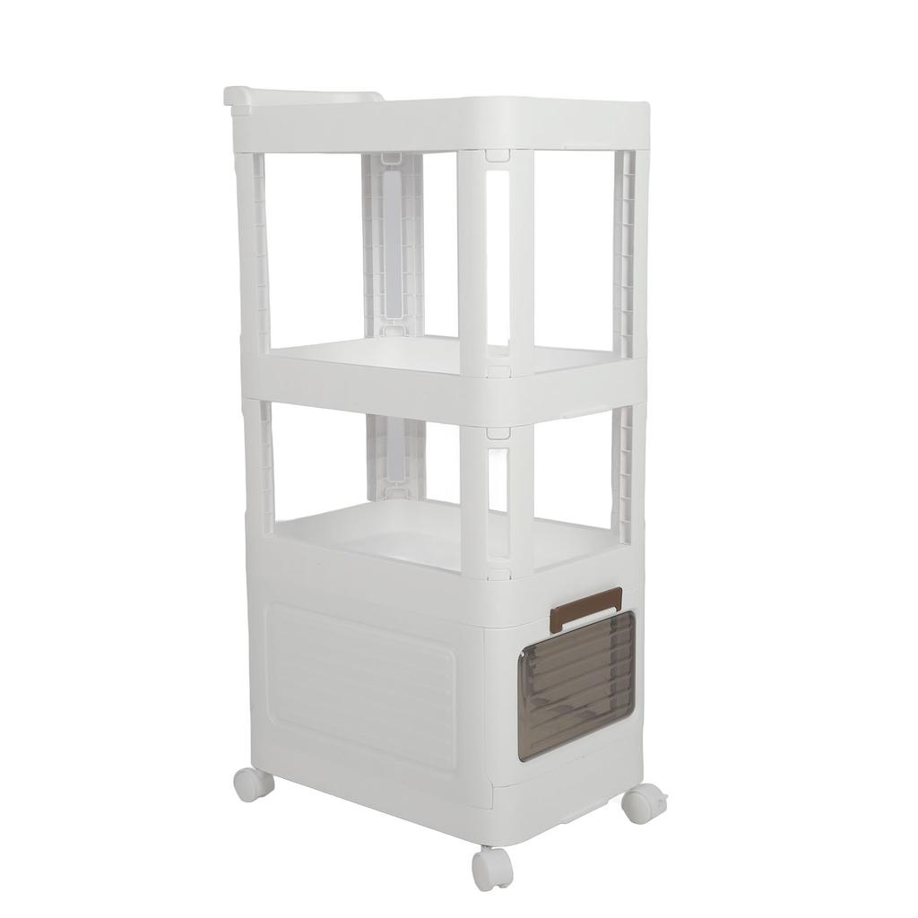 Cărucior de depozitare cu roți, multifuncțional, de mare capacitate, portabil, cărucior utilitar mobil pentru