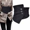 Summer Waist Belt With Irregular Pattern And Button Buckle For Women