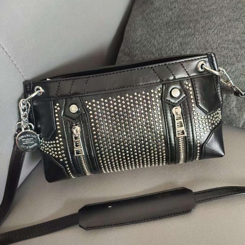 Francouzská Crossbody taška přes rameno Všestranná dámská polštářová taška Boston Velká kapacita Taška s hroty z vrbového proutí