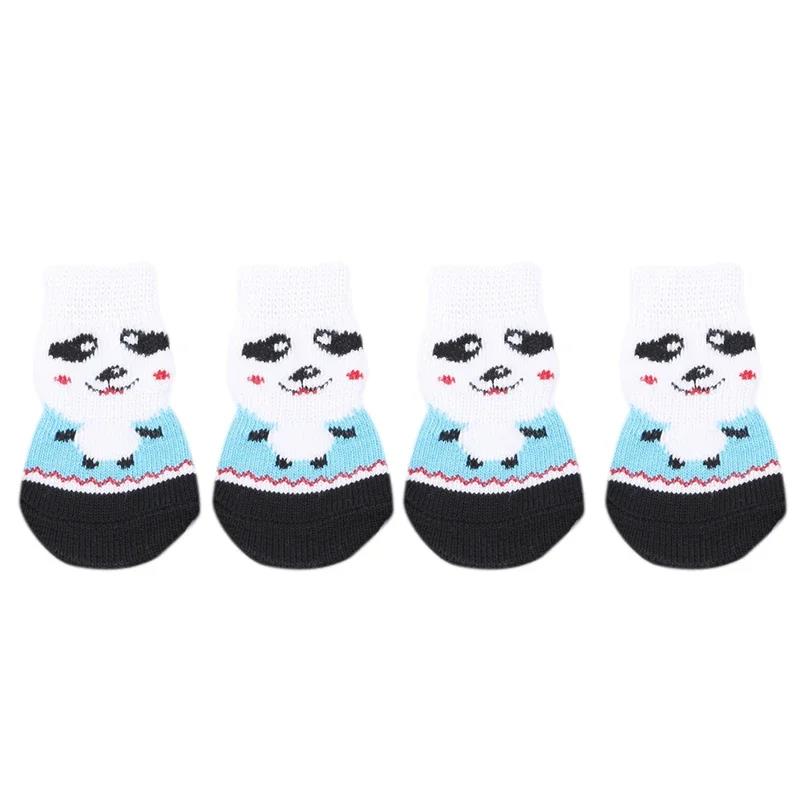 Practical Fashion Pet Dog Puppy Cat Shoes Slippers Non-Slip Socks Cute Indoor For Small Dogs Cats Snow Boots