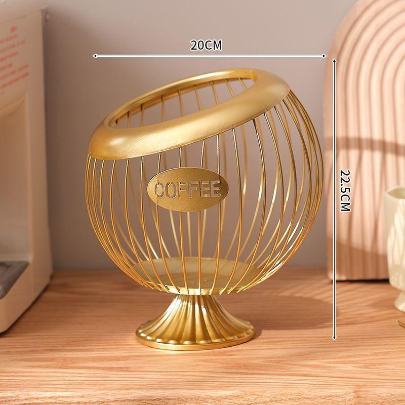 Cutie de depozitare pentru capsule de cafea Coș cu fructe de mare valoare