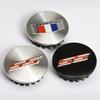 4PCS 68mm Car Wheel Center Covers Emblem for  CAMARO SS Logo Corvette ABS Auto Styling Tires Hub Caps Decoration