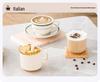 Home Espresso Machine: Semi-Automatic Italian High-Pressure Cold & Hot Dual Extraction with Integrated Grinder