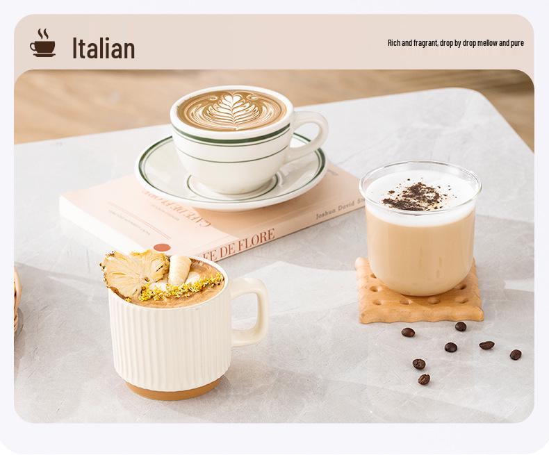 Home Espresso Machine: Semi-Automatic Italian High-Pressure Cold & Hot Dual Extraction with Integrated Grinder