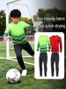 Kids' Long-Sleeve Goalkeeper Uniform with Chest Protection for Football Training
