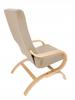 Finka Armchair Cover Beige Cappuccino Elastic Velvet [21Fd]