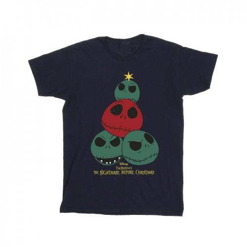 The Nightmare Before Christmas Boys Christmas Tree Cotton T-Shirt