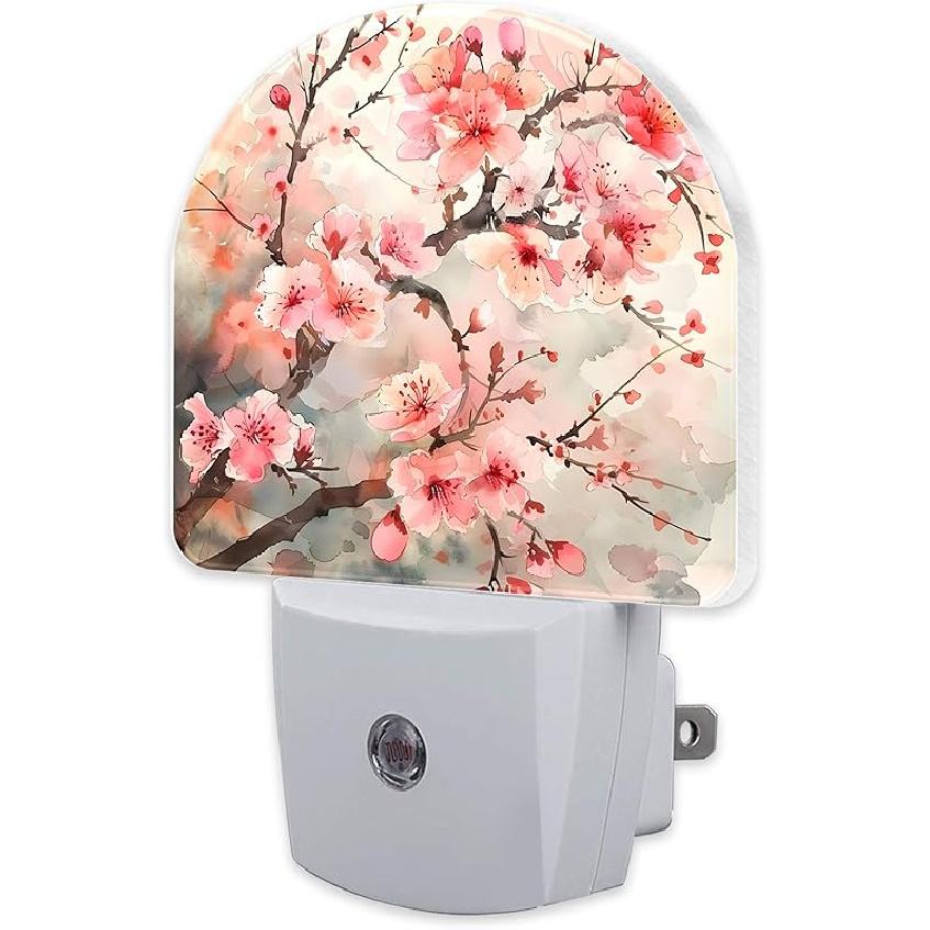 Christmas Tree With Snowman Night Light for Kids,Winter Holiday Snowman Night Light Plug In with Dusk To Dawn Sensor,0.5w Energy Saving Nightlight