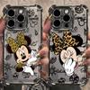 HOT Graffiti M-Mickey Minnies Plating Phone Case For Xiaomi Redmi 15 A3 15C 14C 13C K50 A1 Note 15 14 13 12 Pro Plus 4G 5G Anti