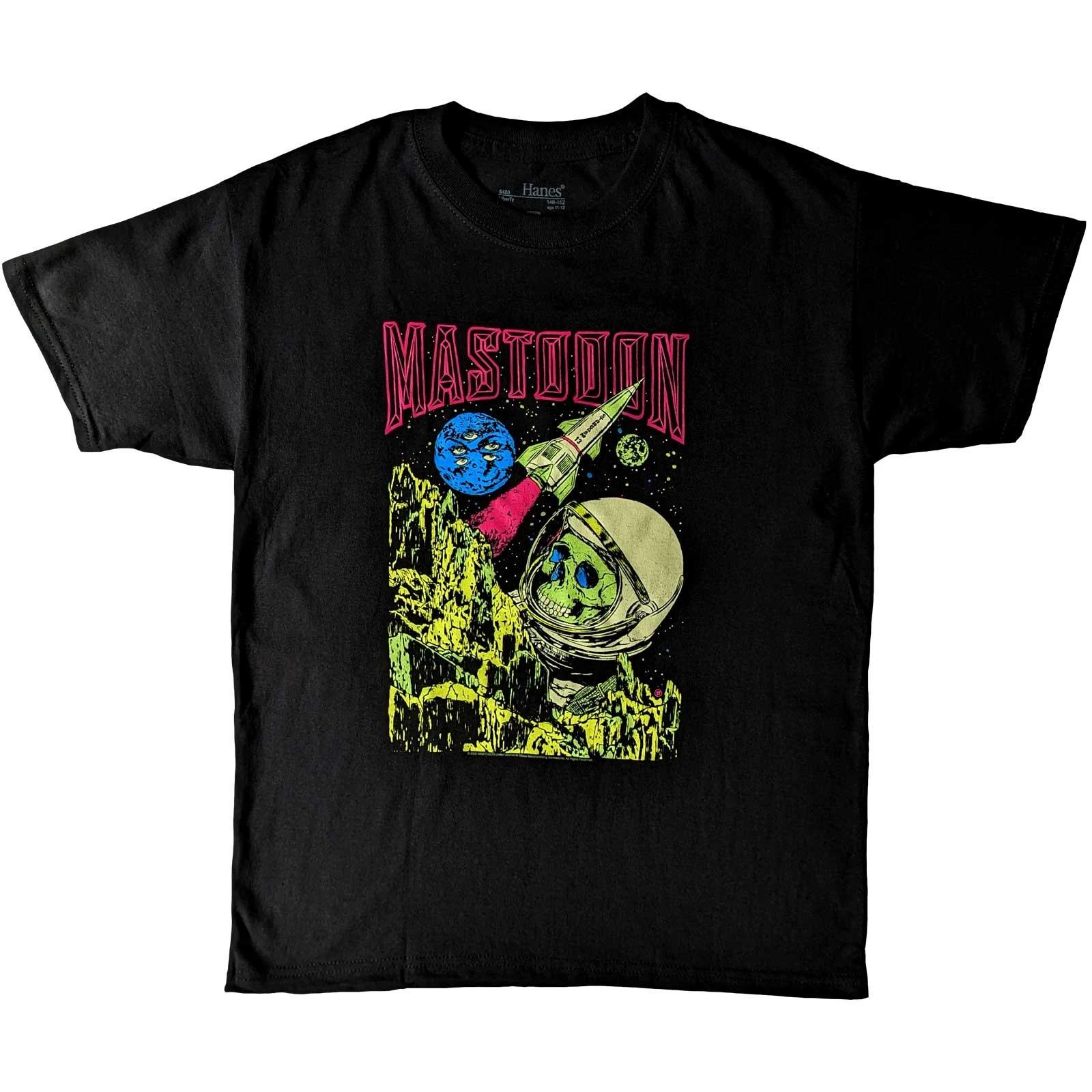 Mastodon Kids T-Shirt: Space Colorization OFFICIAL NEW L