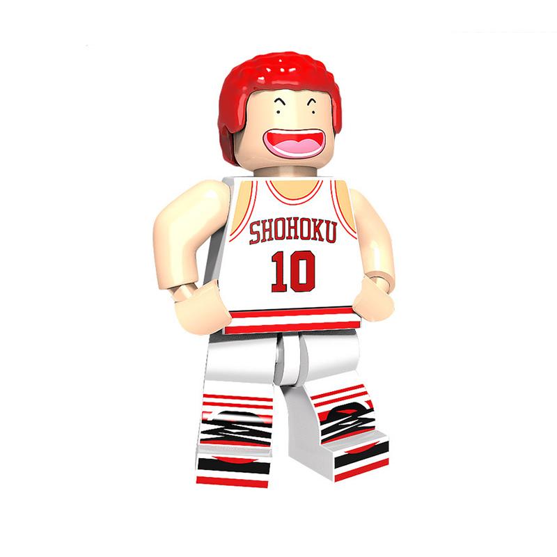 

Экшн-фигурка Данк Слэм Конструктор Такэнори Акаги Каэдэ Рукава Детские подарки HanamichiSakuragi