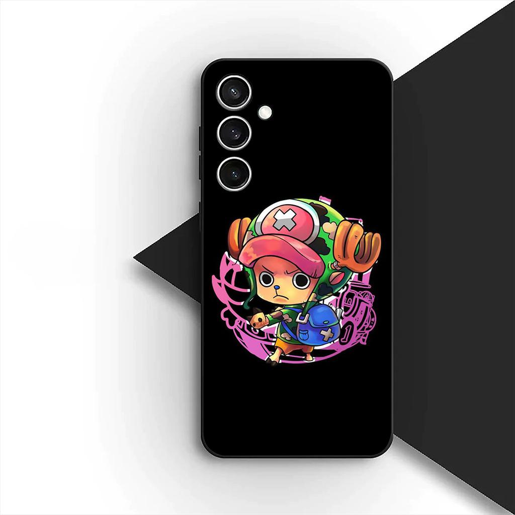 Cover for Samsung Galaxy S10 S8 S9 Plus A33 A34 A31 70 A71 A72 Note 20 9 8 S10E Casing Phone Case One Luffy Pieces Tony Chopper