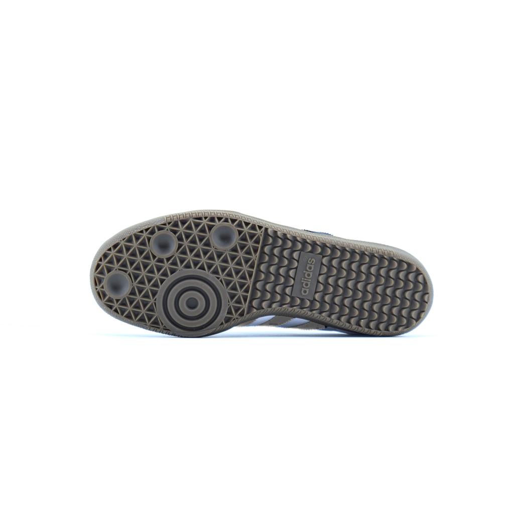 adidas Originales SAMBA OG Zapatillas de Skate de caña baja Unisex Blanco Gris B75806(Equipo1253-)