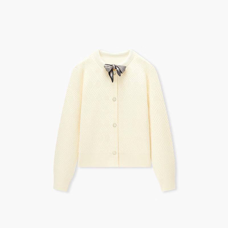 Elegant Detachable Scarf Knit Sweater