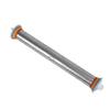 Length Adjustable Rolling Pin Stainless Steel Fondant 44cm Rolling Pin