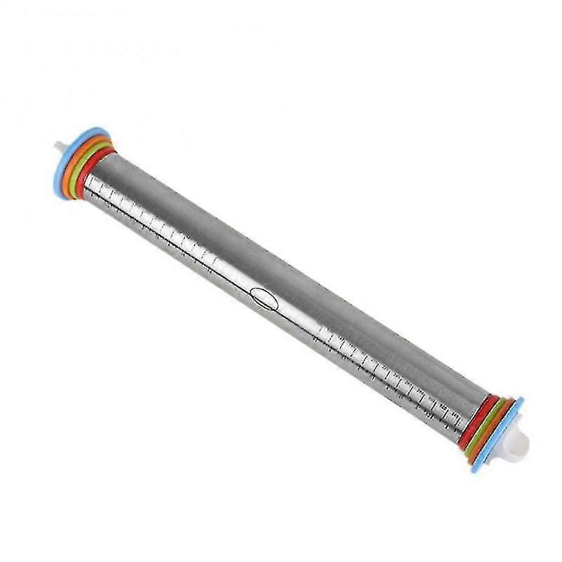 Length Adjustable Rolling Pin Stainless Steel Fondant 44cm Rolling Pin