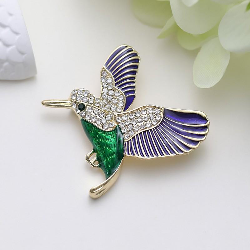 Exquisite Phoenix Collar Brooch: Retro National Style Animal Pin