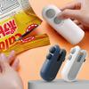 Snack Sealing Machine Mini Heat Bag Sealing Machine Package Sealer Bags Plastic Food Sealer Clip Bag Handheld Sealer Heat Sealer
