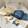 INS Cartoon Folding Umbrella Dual-use Manual Duck Head Umbrella Waterproof UV Protection Sun Sunscreen Umbrella Rain Gear