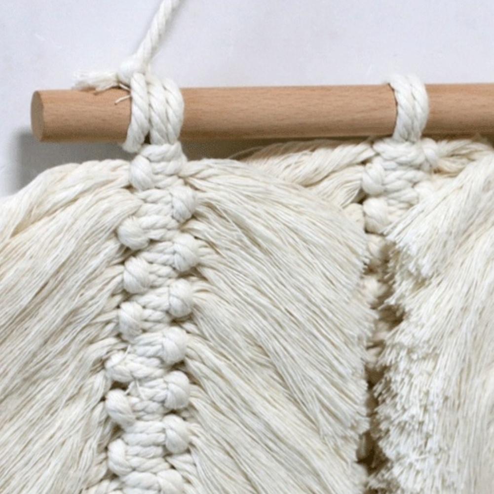 

Hand Woven Bohemian Tapestry with Feather Design in Cotton for Living Room Bedroom Balcony Wall Hanging and Decoration China Mainland