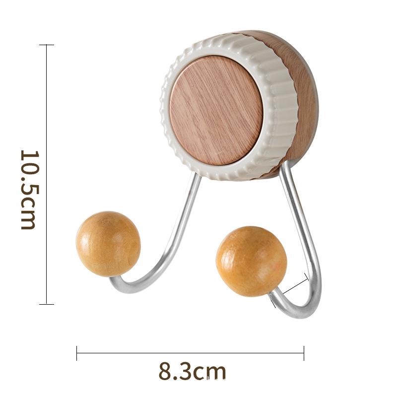 No-Drill Suction Cup Hair Dryer Holder Rack