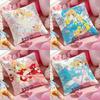 C-Cardcaptor S-Sakura Anime Cushion Cover Pattern Printed Pillowcase for Living Room Sofa Cushion Cover & Bedroom Decor