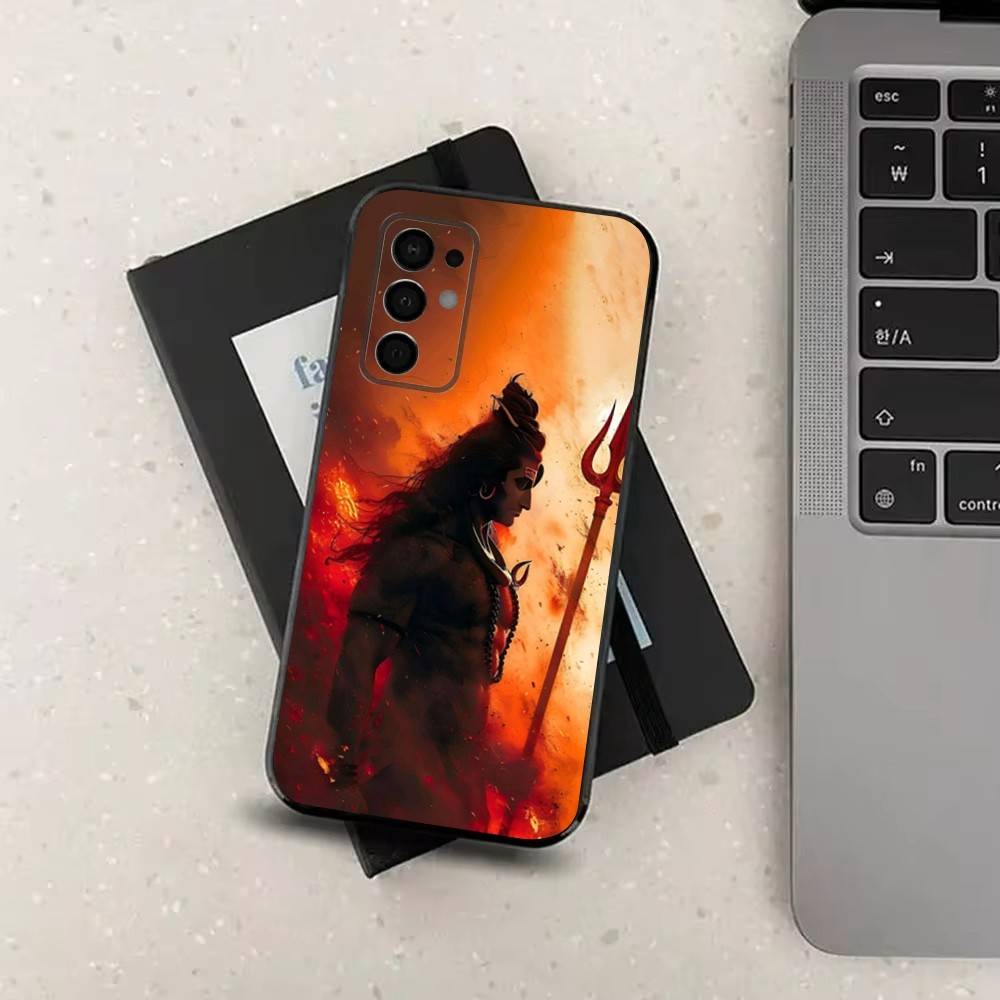 Lord Shiva Mahadevs of Indiav Case For Samsung Galaxy A73,72,41,J7,22,Note,31,8,9,52,71,53,32,Soft Black Silicone Cover