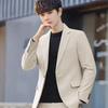 Herr Vår/Höst Casual Kavaj Business Slim Fit Jacka