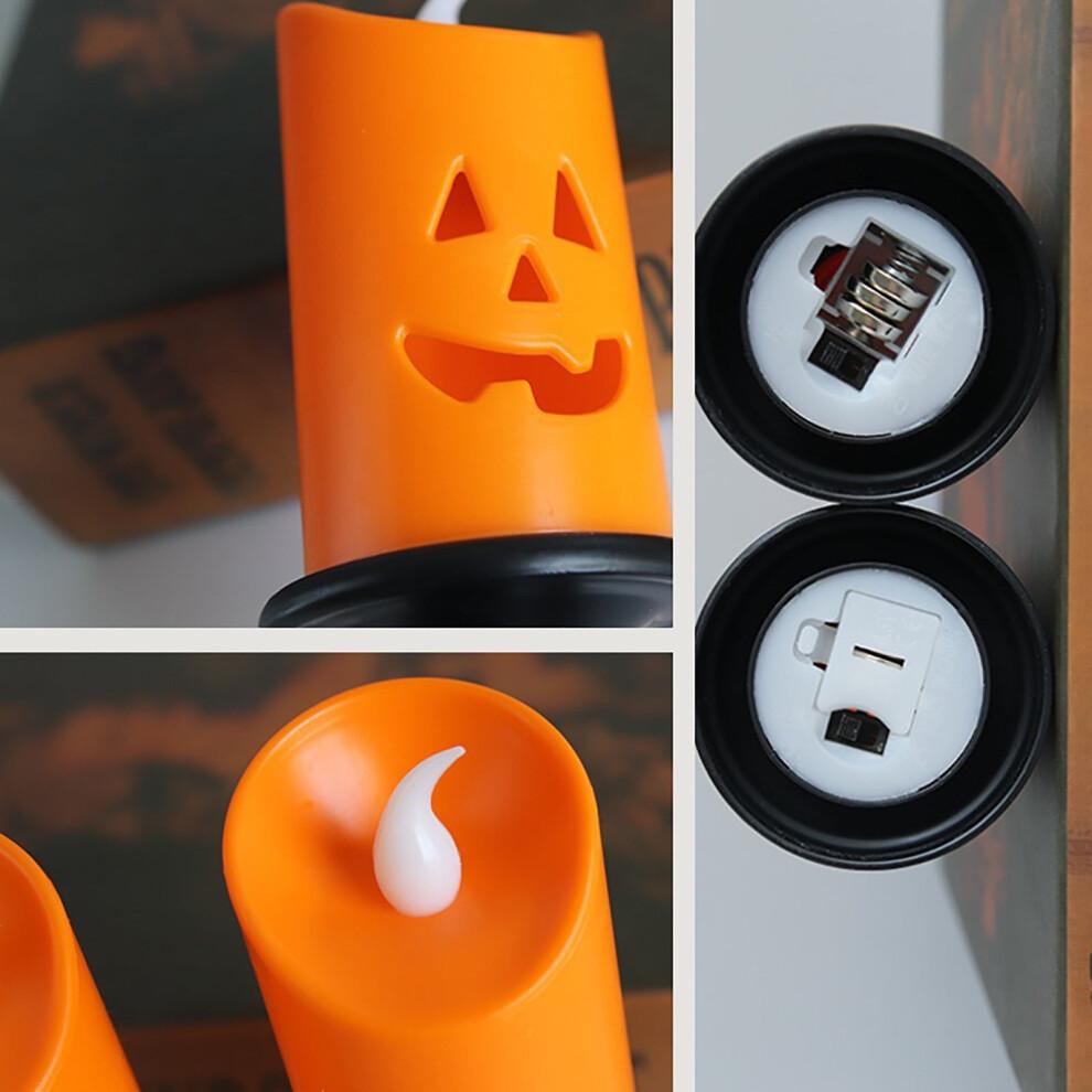 Halloween LED candle pumpkin lantern decoration