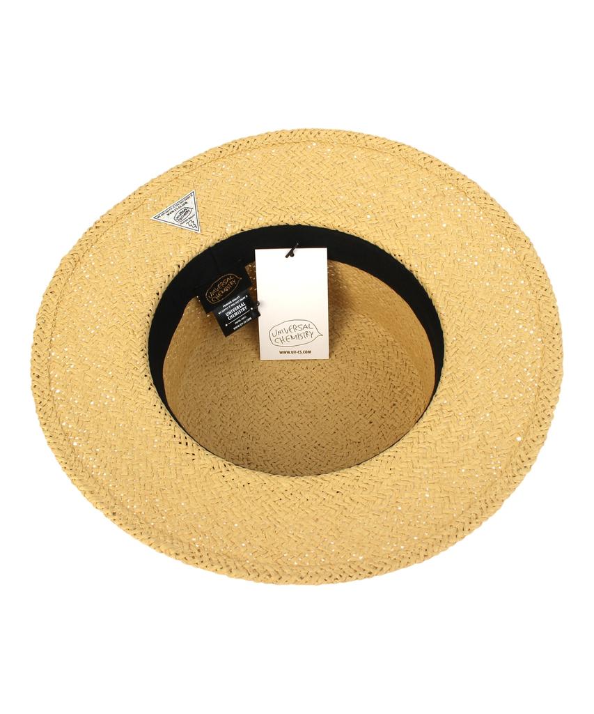 Yunibeosyeolkemiseuteuli Beige Small Logo Panama Hat Panama Hat