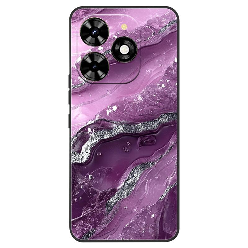 For Infinix Smart 8 Case X6525 Marble Soft Matte Silicone Back Cover For Infinix Smart 8 Pro Smart8 Plus Full Coverage Shell