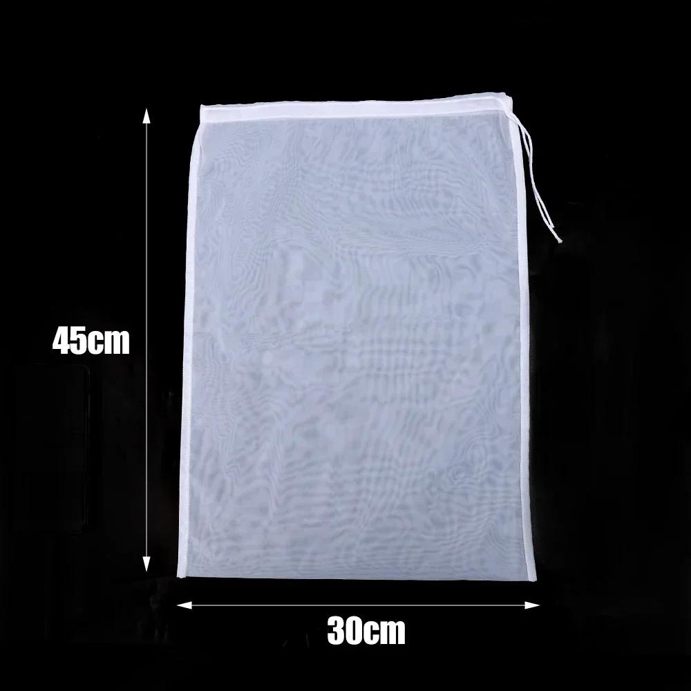 5 bucăți strecurătoare cu plasă fină de bucătărie, pungi reutilizabile pentru lapte cu nuci, strecurătoare, pungă din nailon nealbită din pânză de brânză, filtru de iaurt pentru brânză