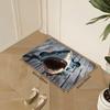 Shark Attack Rug - 3D Illusion Floor Mat for Bold Interiors, Great for Kids' Rooms or Game Rooms | Novelty Rugs