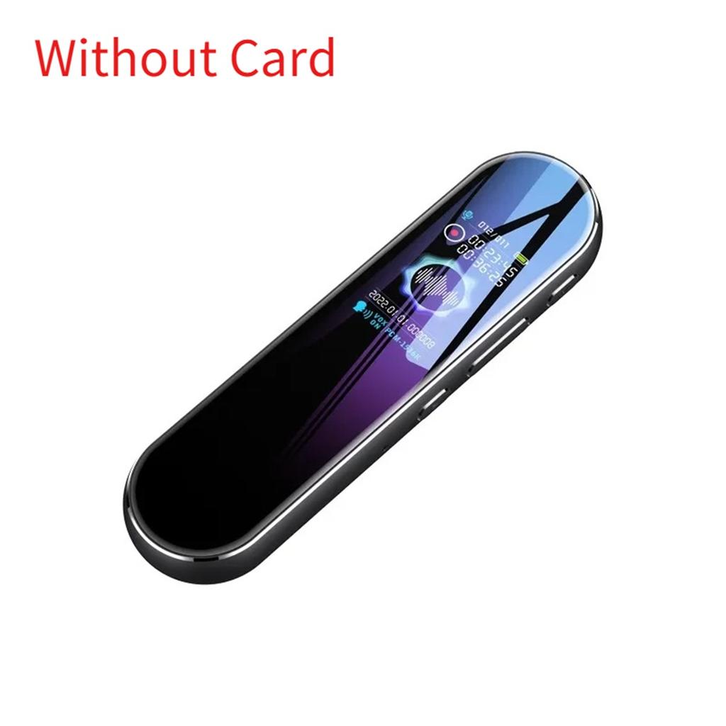 Multi-function Voice Recorder Stereo Sound Pickup Dynamic Noise Reduce Dictaphone One-key Recording 8-64G Dictaphone MP3 Player