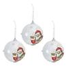 3PCS Christmas Ball Foam Hanging Christmas Tree Ornament for Festival Party Decoration