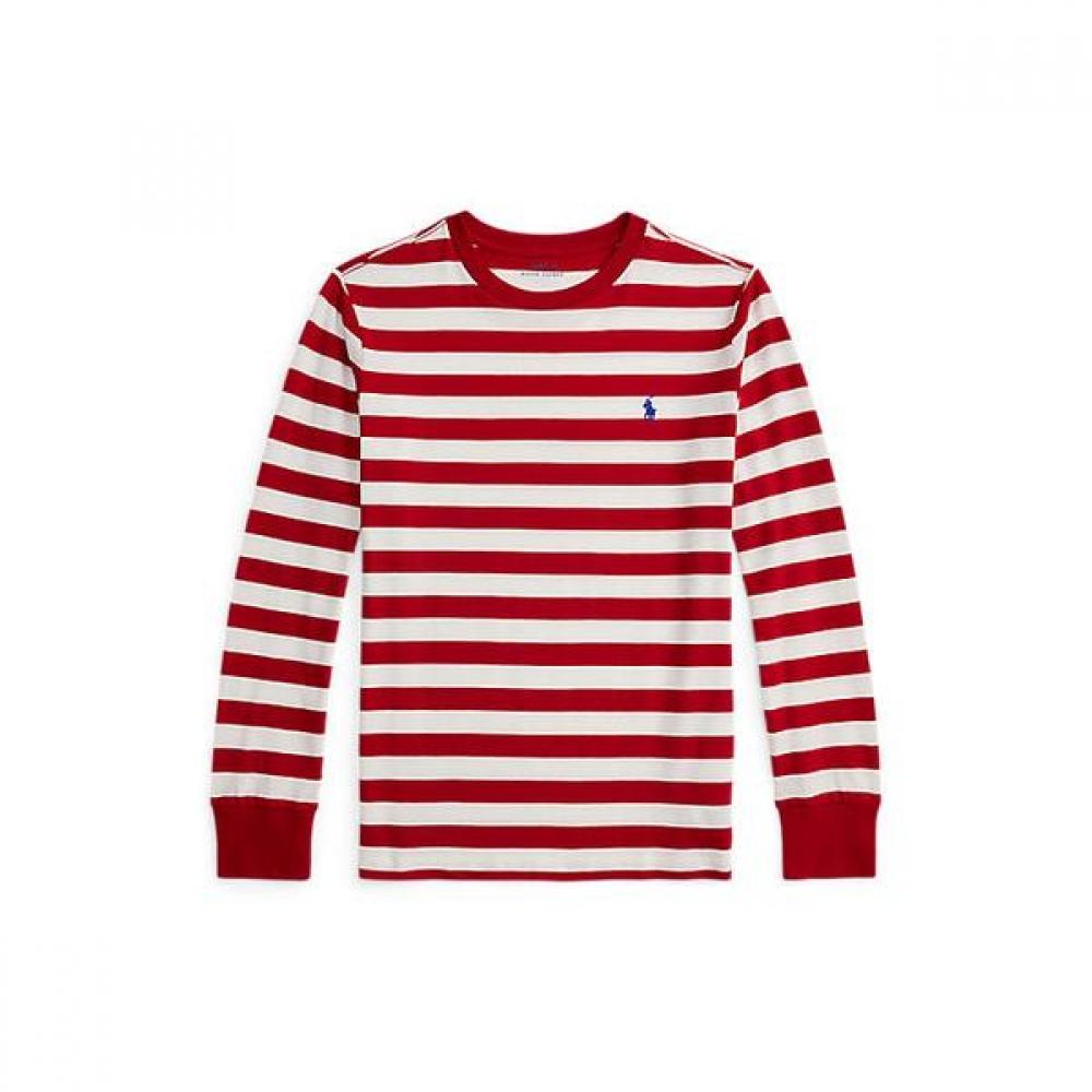

Polo Ralph Lauren Boys Stripe Cotton Long Sleeve Tee Cwpotshy8021242600 L