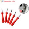 Tire Valve Core Removal Tools Wrench Plastic Handle Iron Plated Wrench Core Repair Hand Tool for Car Bike Bicycle Motorcycle