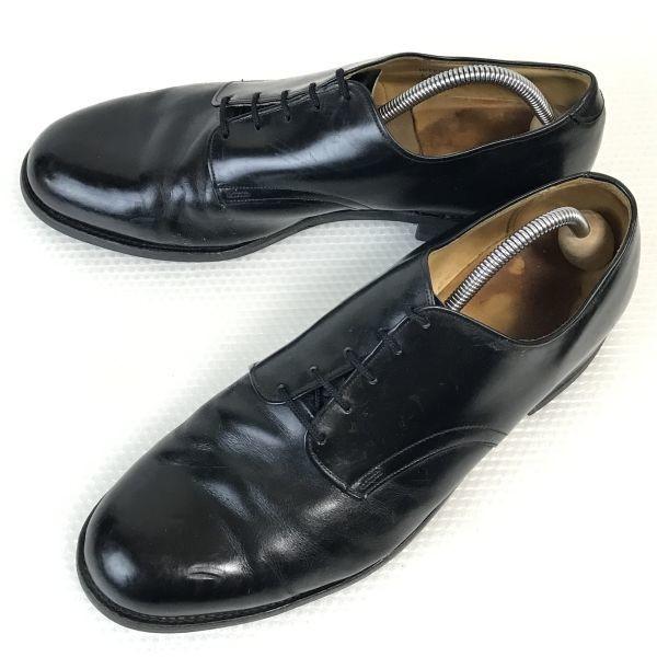 

80s Vintage INTERNATIONAL SHOE CO 1981 U.S. NAVY Service Shoes 11.5R / 29.0-29.5cm / Black Dress Shoes