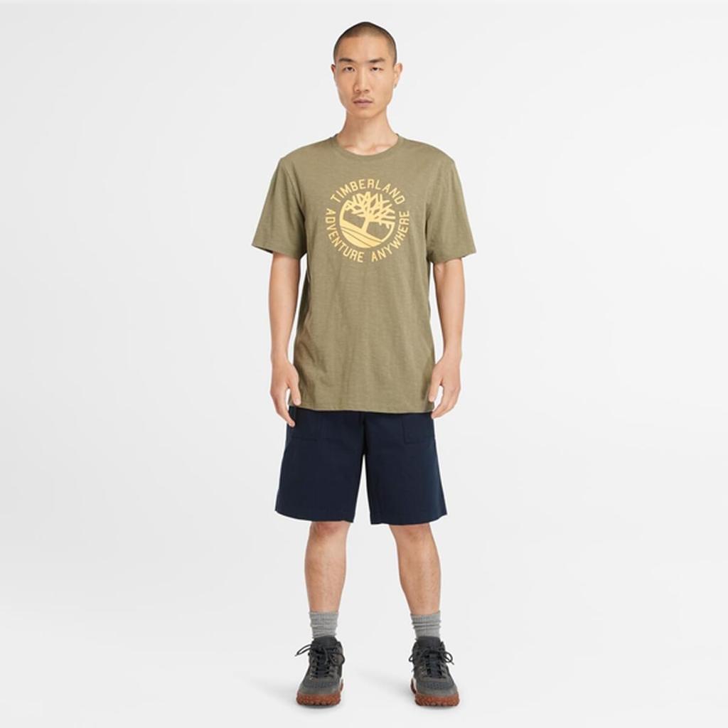 Timberland Men's Workwear Canvas Fatigue Shorts, Dark Sapphire, Size 34, TB0A5QBX4331