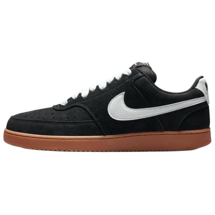 Nike Court Vision Low FL Black White Gum Men s IO7727-001 EU 39
