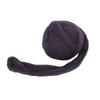 Wool Roving 200g Dark Gray Soft Wool Roving Yarn for   Felting Blending Weaving Crafting