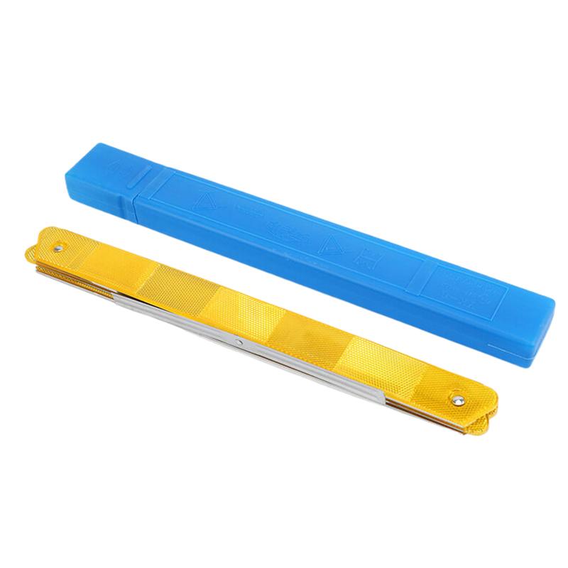 2Pcs Car Tripod Folded Stop Sign Reflector Emergency Breakdown Warning Tool Triangle Reflective Safety Hazard Car Accessories